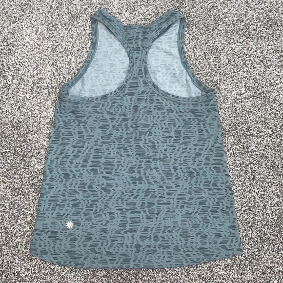 Athleta Ultimate Train Tank in Patterned Teal - Picture 3 of 4
